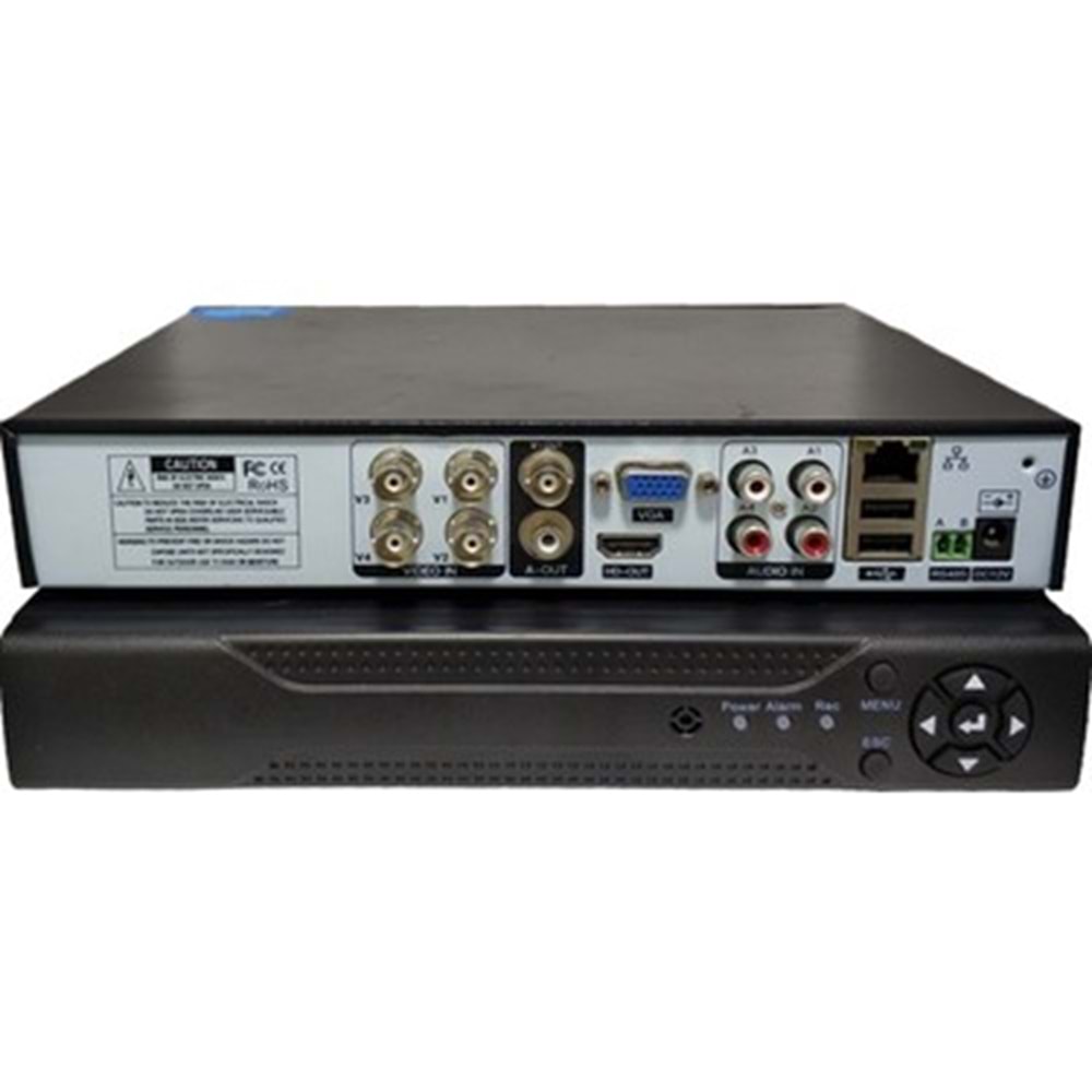ZTECH ZR-7004T-LME 1SES VOUT H265+ HYBRID 5MP AHD DVR
