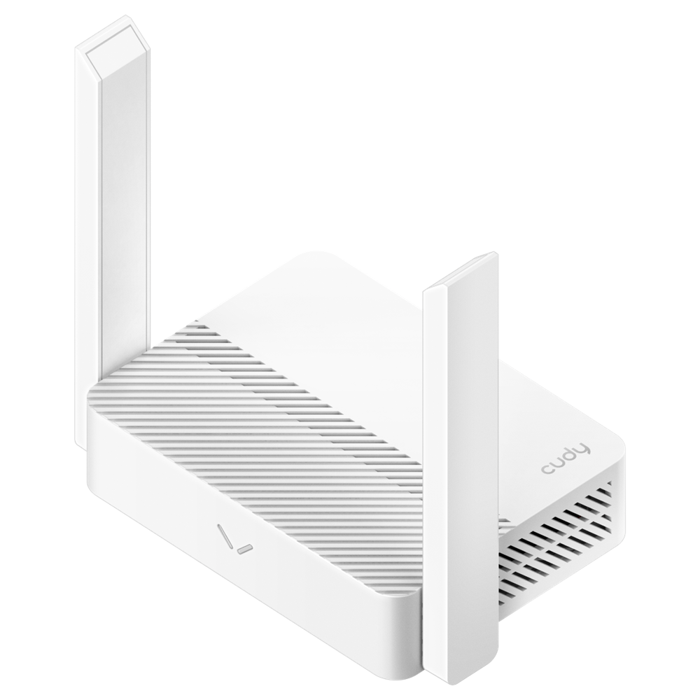 CUDY WR300 4 Port 10/100Mbps 300mbps 2 Anten Masaüstü Wi-Fi Router