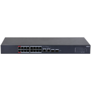 DAHUA DH-CS4218-16ET-240 18 Port Mbit 16 Port PoE+ 265W 2xCombo Uplink Cloud Managed Smart Switch