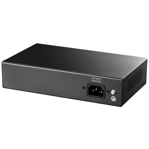 CUDY FS1006P 6 Port Mbit 4 Port PoE 60W 2xMbit Uplink Desktop Yönetilemez Metal Kasa Switch