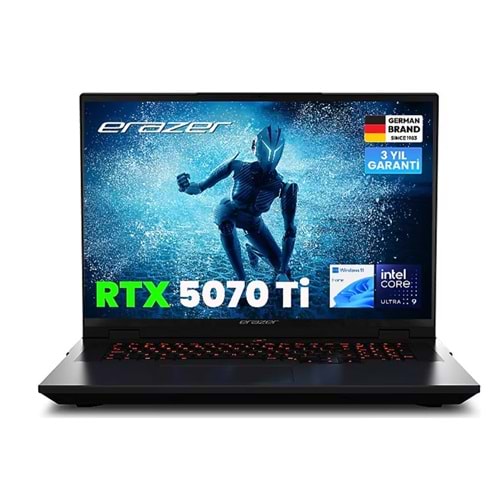 ERAZER Beast 18 X1 MD62746 Ultra 9-275HX 32GB 2TB SSD 12GB RTX5070Ti 18