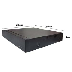 URANIUM NVR-651U 6 KANAL H265 1 SATA NVR KAYIT CIHAZI (UYC MOBIL UYGULAMA)