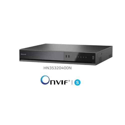 HONEYWELL HN35320400N 32 KANAL H265 4 SATA METAL KASA NVR KAYIT CİHAZI