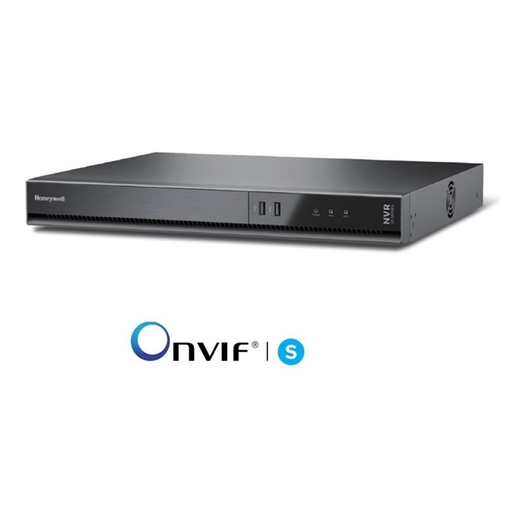 HONEYWELL HN35080200 8 KANAL POE H265 2 SATA METAL KASA NVR KAYIT CİHAZI