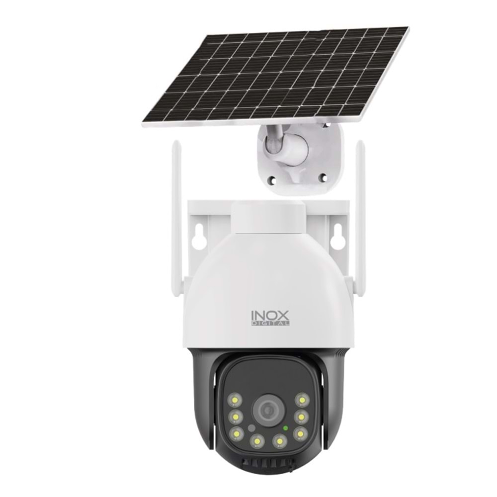 INOX X11 2MP 3.6mm Solar 4G kamera E-SİM DESTEKLİ