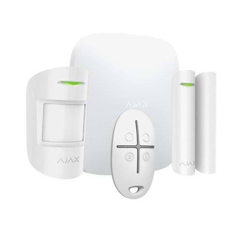 AJAX HubKit / StarterKitHub Kablosuz Alarm Seti BEYAZ