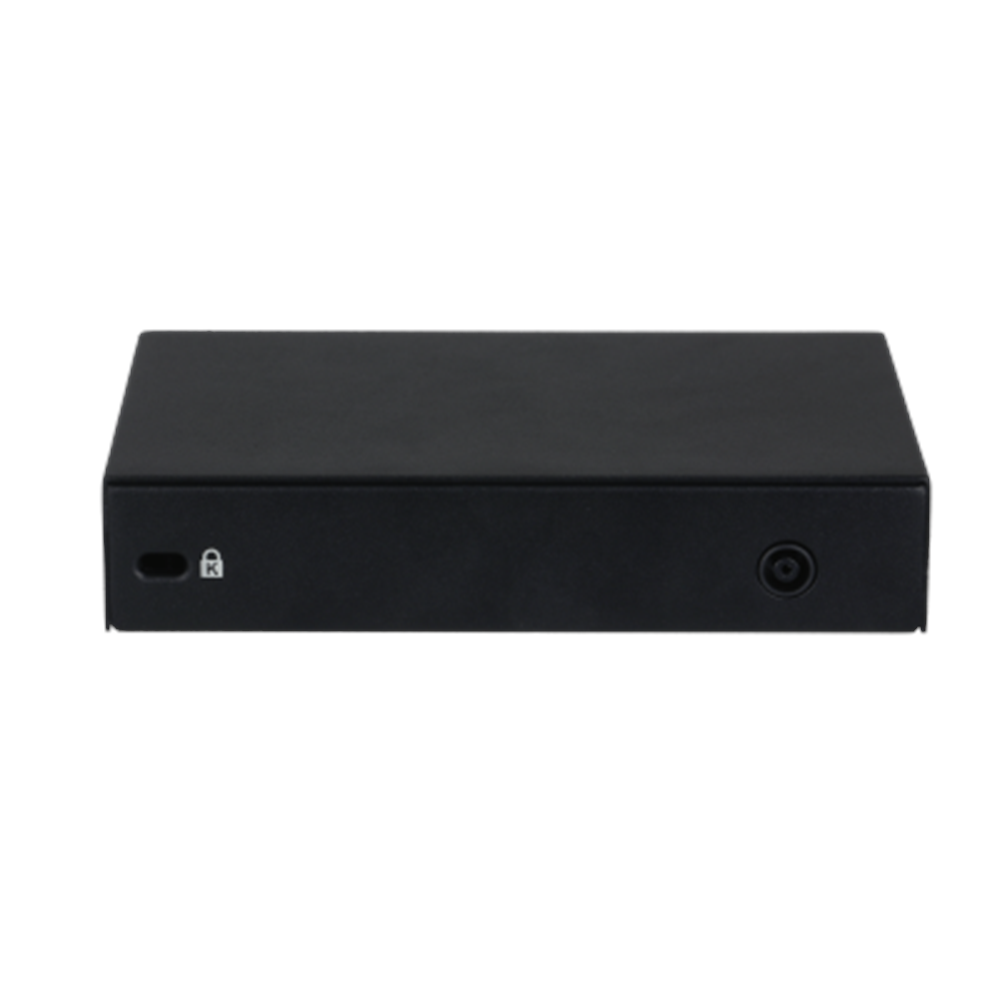 DAHUA DH-PFS3006-4ET-36 6 Port Mbit 4 Port PoE 36W 2xMbit Uplink Desktop Yönetilemez Switch