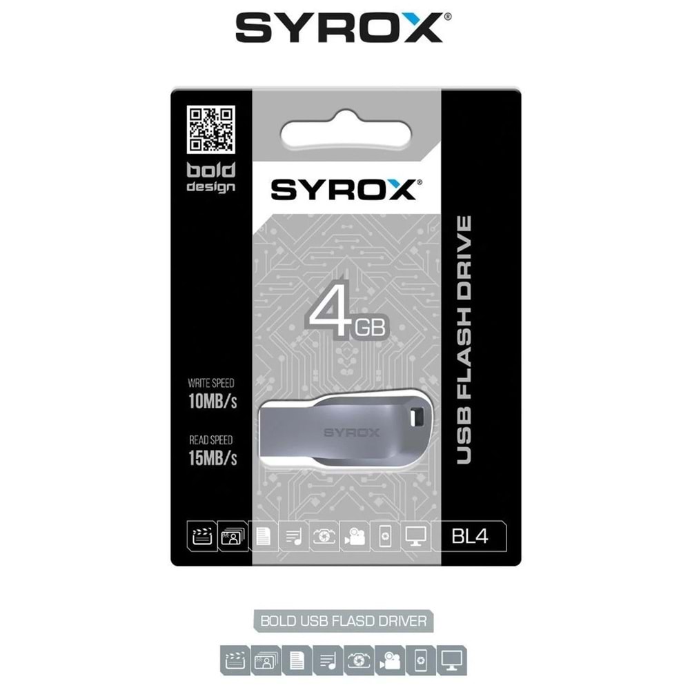 SYROX 4 GB FLAŞDİSK