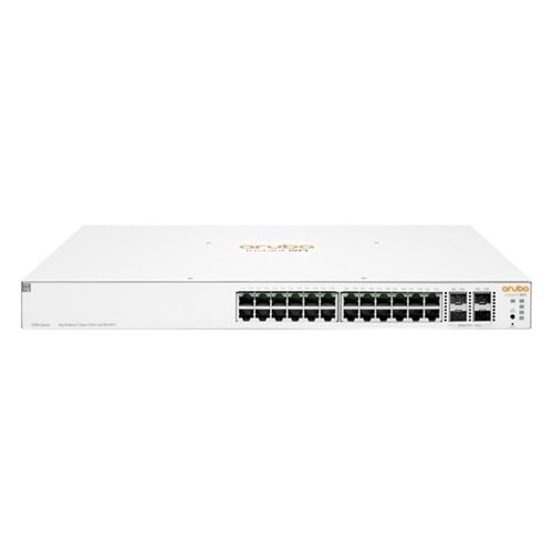 HPE ARUBA ION 1930 JL683B 24 PORT GIGABIT+4X10GB SFP+ UPLINK YÖNETİLEBİLİR 195W POE RACKMOUNT SWITCH