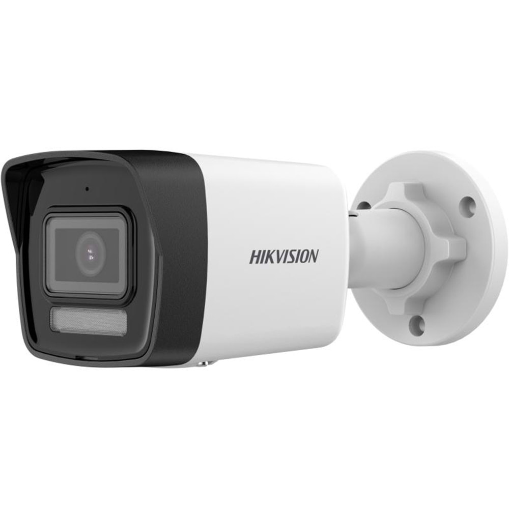HIKVISION DS-2CD1041G2-LIUF 1/3'' Cmos Sensör 4MP 2.8mm Smart Hybrid Light POE Sesli Bullet IP Güvenlik Kamera